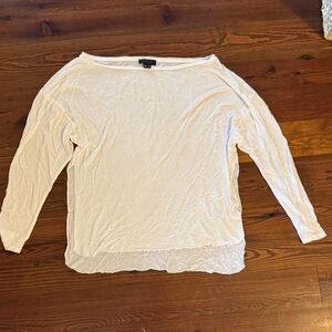 Twenty Cream Long Sleeve Top